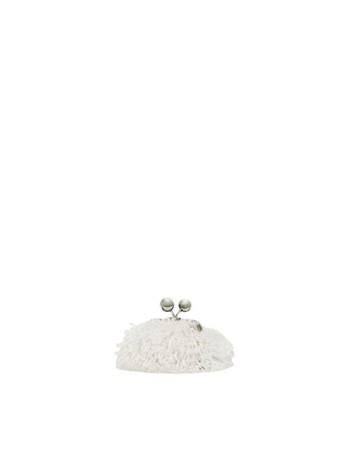 Pasticcino Bag Nano Dotto in raso e paillette Bianco WEEKEND MAX MARA | 2525726024600002